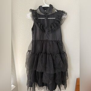 Wednesday  Ruffled Tiered Dress cosplay